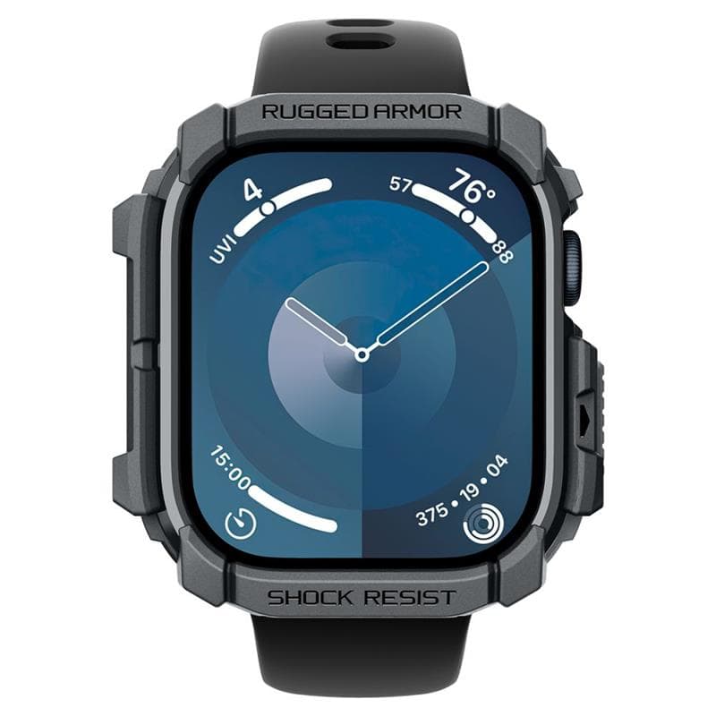 Spigen Rugged Armor - Case for Apple Watch 10 46 mm (Dark Grey) 4