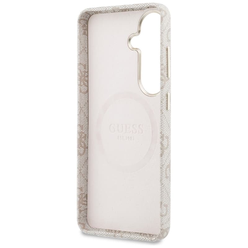 Guess 4G Triangle Logo MagSafe - Samsung Galaxy S26 Case (Pink) 7