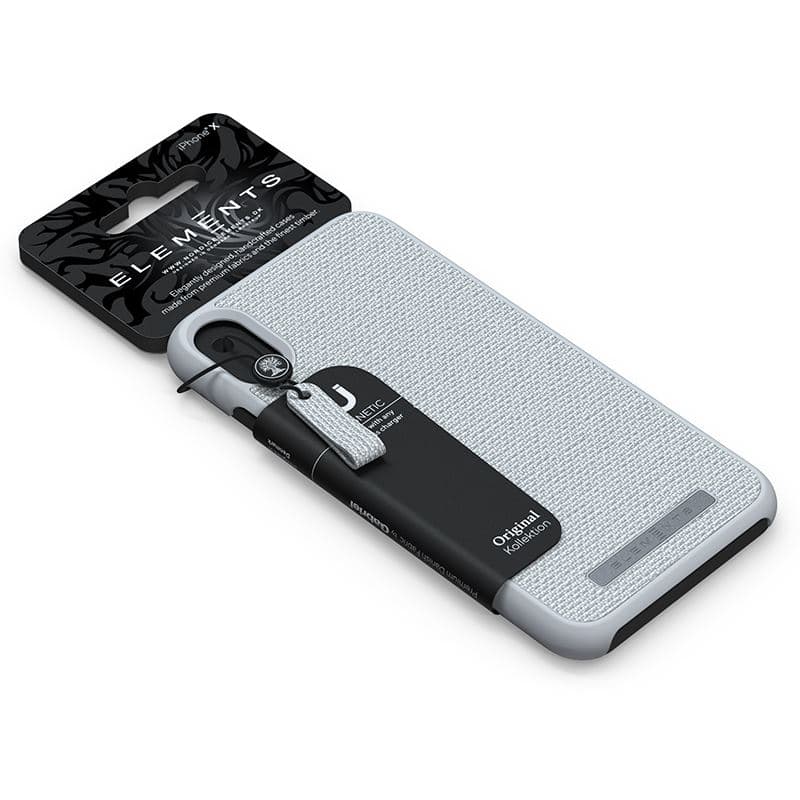 Nordic Elements Original Idun - Case for iPhone Xs Max (Light Grey) 4