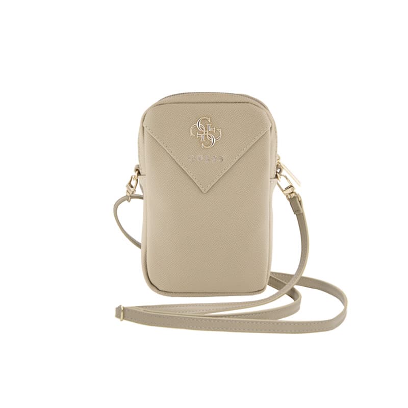 Guess Zip Triangle 4G - Phone bag (gold) 2