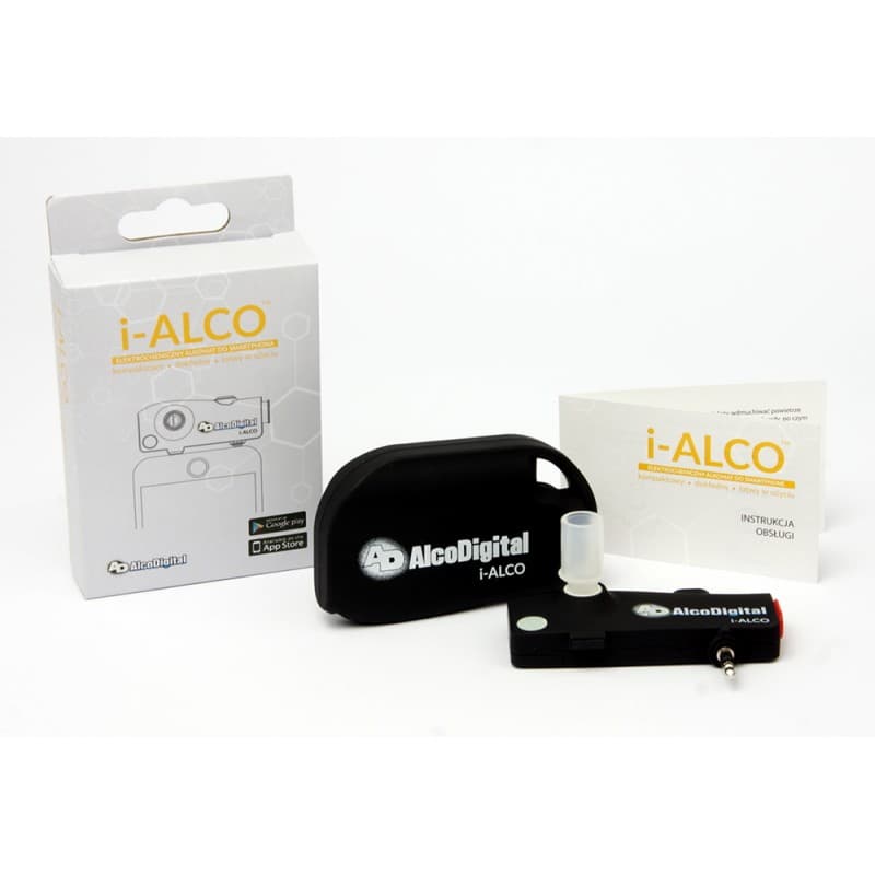 AlcoDigital i-ALCO - Electrochemical Breathalyser for smartphone (Android / iOS) 2