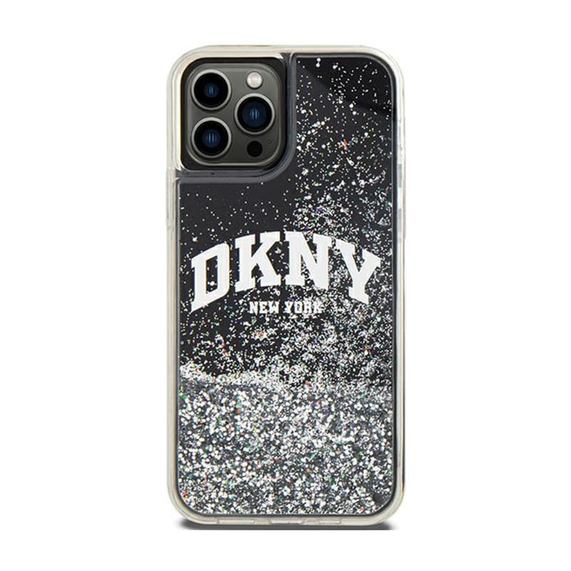 DKNY Liquid Glitter Big Logo - Case for iPhone 12 / iPhone 12 Pro (black) 3