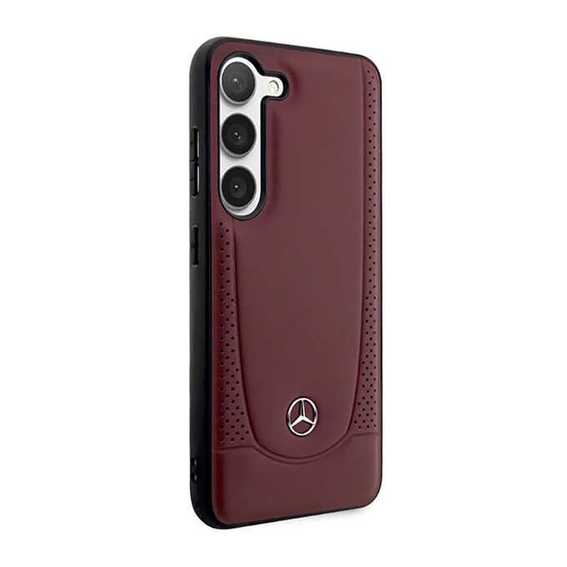 Mercedes Leather Urban Line - Case for Samsung Galaxy S23 (Red) 4