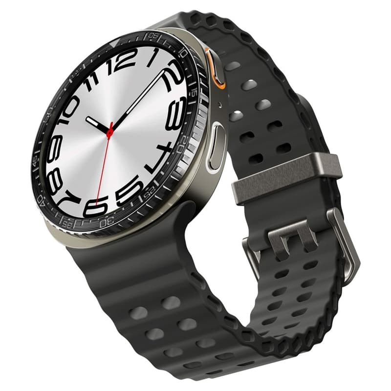 Spigen Bezel Tune Diver - Protective Housing / Bezel Ring for Samsung Galaxy Watch 8 44 mm (Black) 7