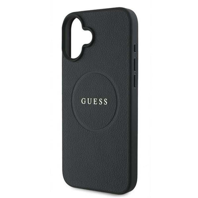 Guess Grained Ring MagSafe - Case iPhone 16 Plus (black) 6