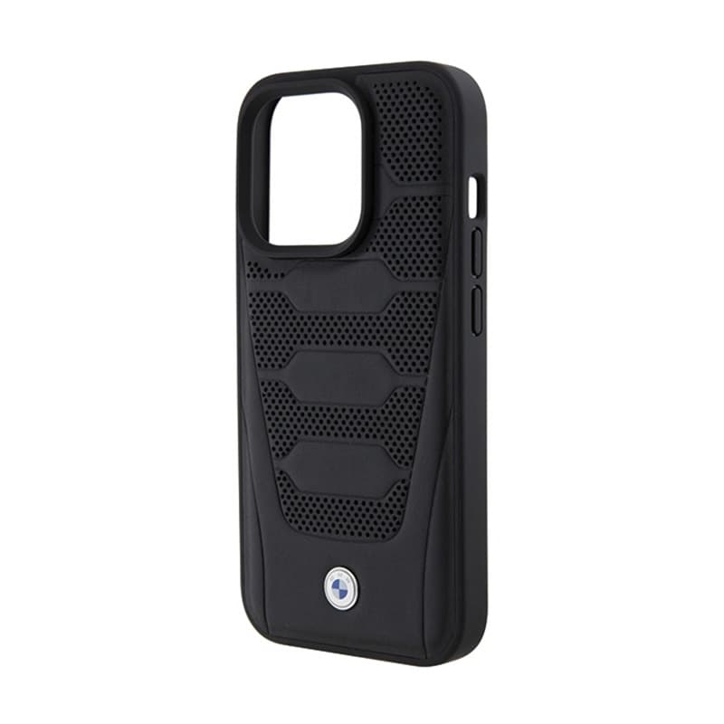 BMW Leather Seats Pattern - Case for iPhone 15 Pro Max (Black) 6