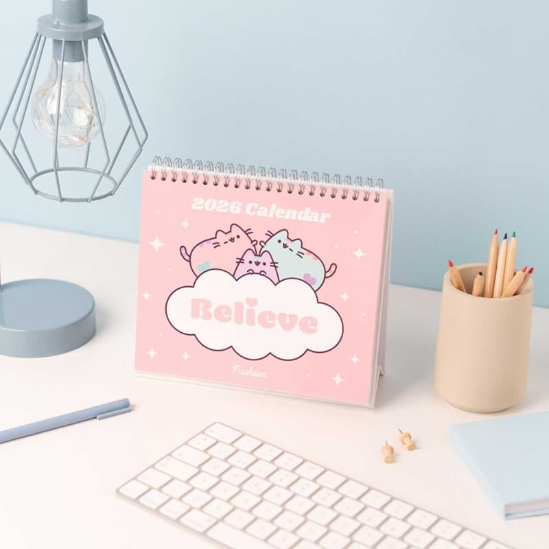 Pusheen - Desk Calendar 2026 17x20 cm 6
