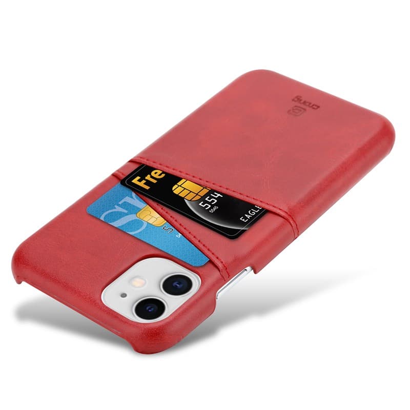 Crong Neat Cover - iPhone 11 Pro Case with Pockets (Red) 3