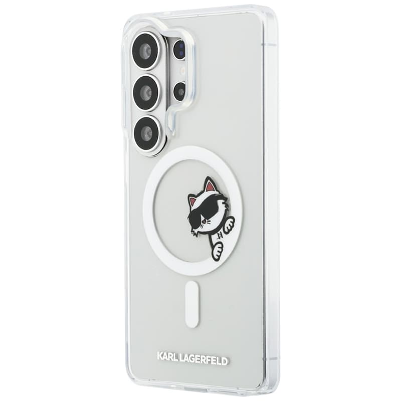 Karl Lagerfeld IML Peekaboo Choupette MagSafe - Samsung Galaxy S26 Ultra Case (Clear) 2