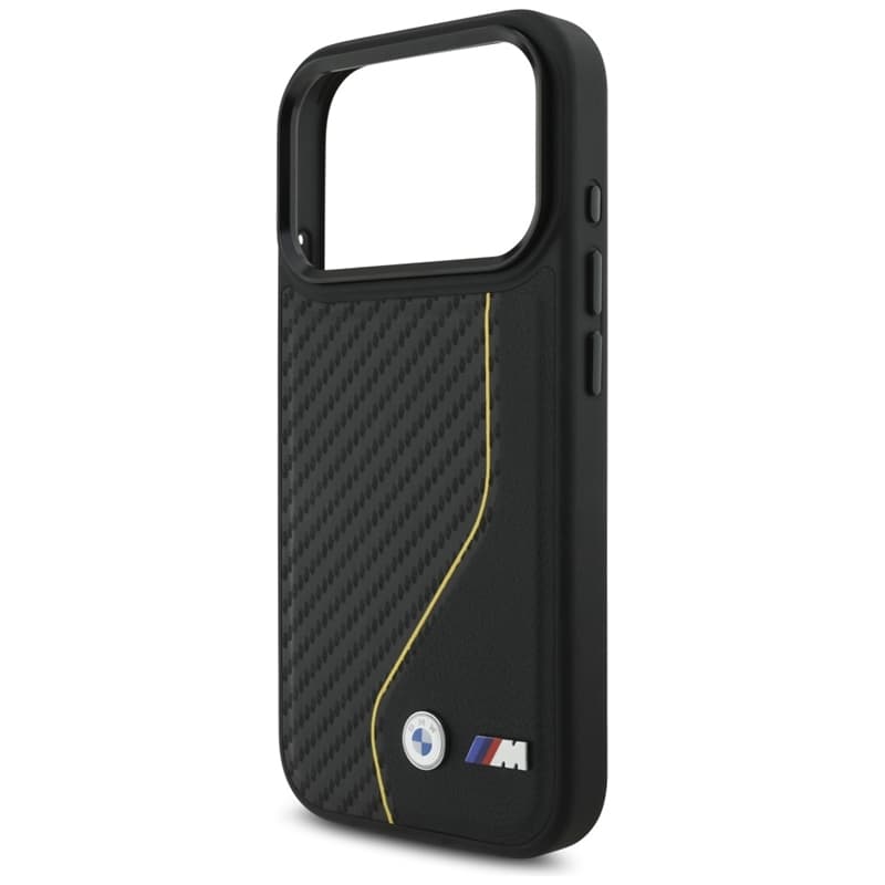 BMW M Carbon Line & Logo MagSafe - Case iPhone 17 Pro (yellow) 6