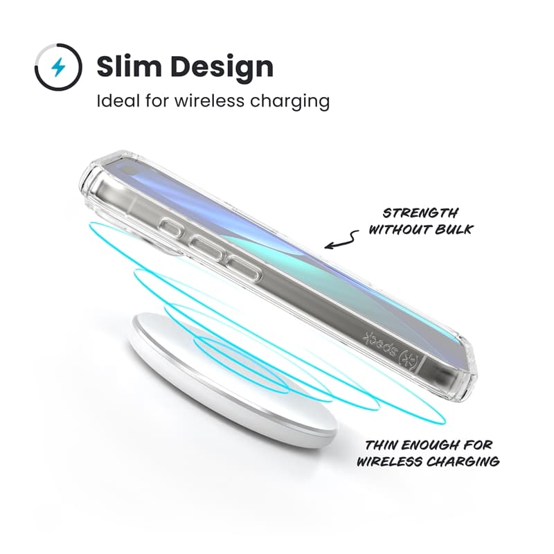 Speck Presidio Perfect-Clear - iPhone 17 Pro Case (Clear) 3