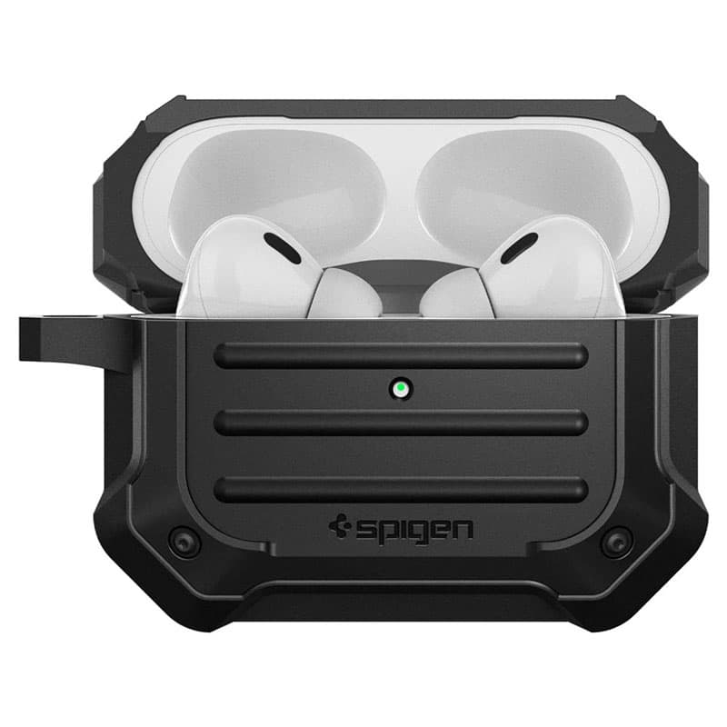 Spigen Tough Armor MagSafe - Case for Apple AirPods Pro 1 / 2 (Black) 2