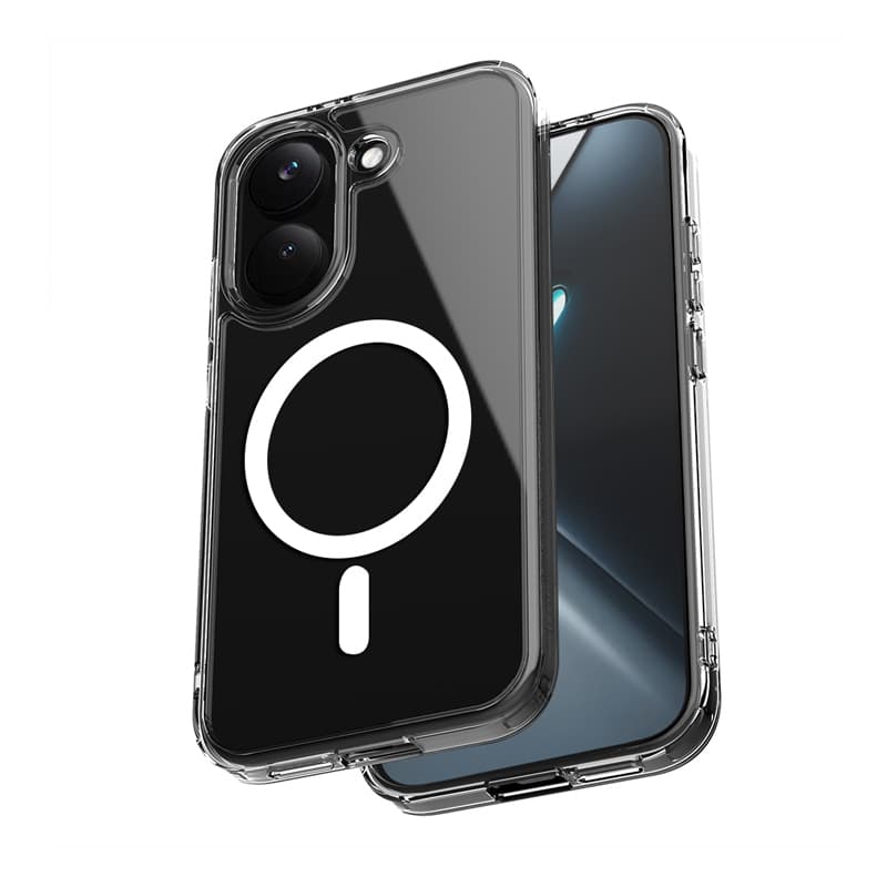 Crong Hybrid Clear Magnetic - MagSafe Case Xiaomi POCO X8 Pro 5G (Transparent)