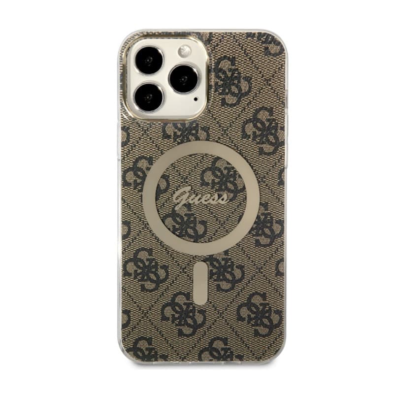 Guess 4G MagSafe - Case for iPhone 13 Pro Max (Brown) 3