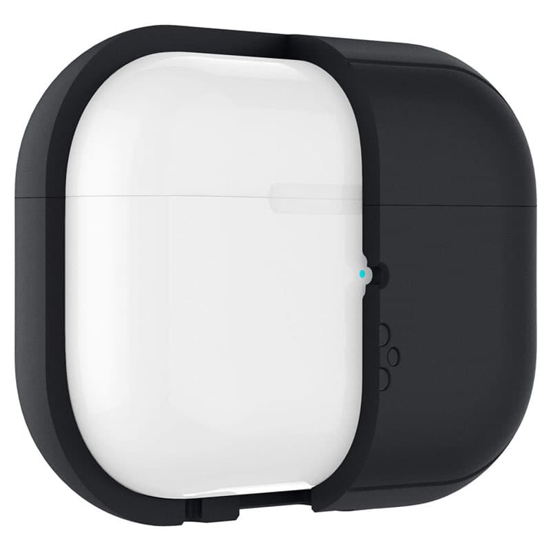 Spigen Silicone Fit Strap - Case for Apple AIrPods Pro 1 / 2 (Black / Green) 5