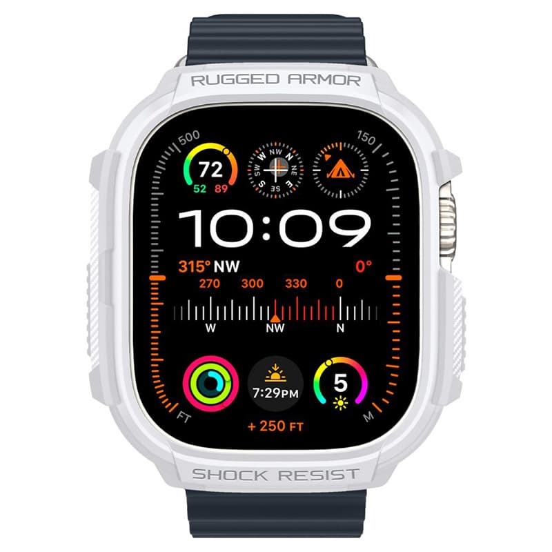 Spigen Rugged Armor - Case for Apple Watch Ultra 1/2 49 mm (White) 7