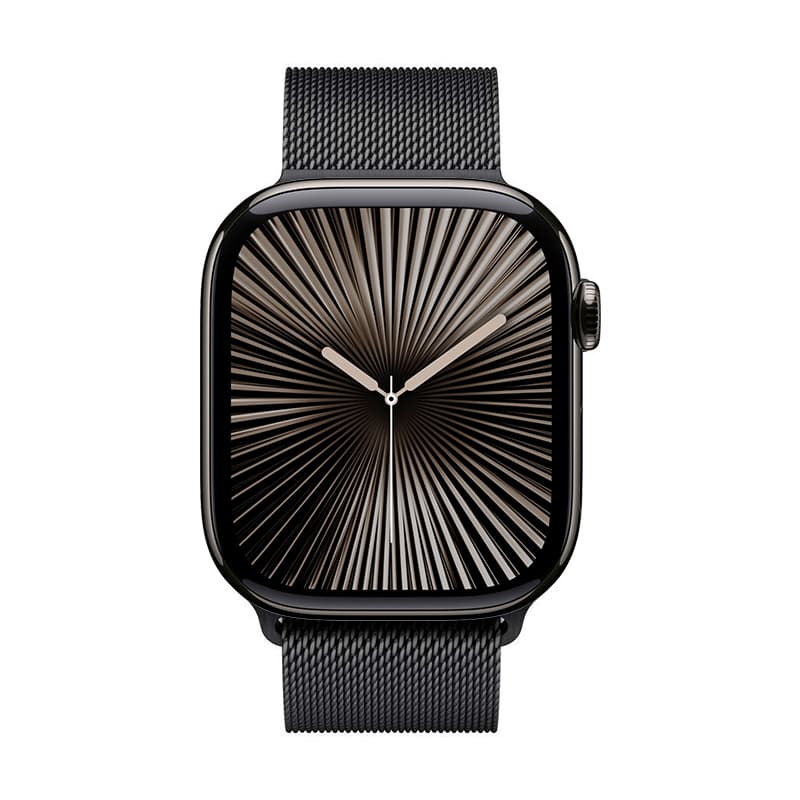 Crong Milano Steel - Stainless Steel Strap for Apple Watch 44/45/46/49 mm (Graphite) 2
