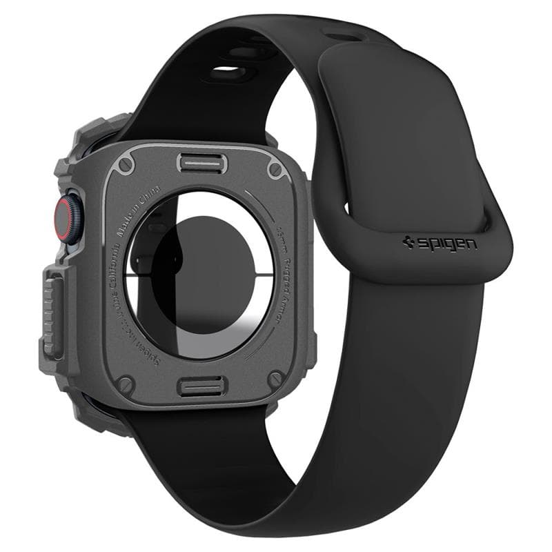 Spigen Rugged Armor - Case for Apple Watch 10 46 mm (Dark Grey) 5