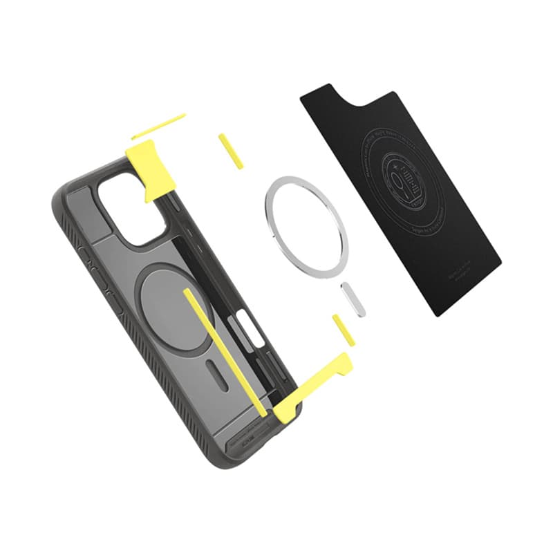 Spigen Rugged Armor Mag MagSafe - Case for iPhone 16 Pro Max (Gray) 7