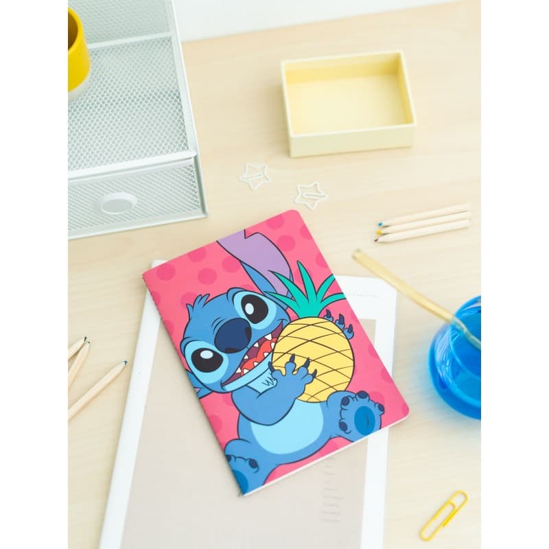 Disney Stitch - Set of A5 notebooks from the Tropical collection, 3 pcs. 5