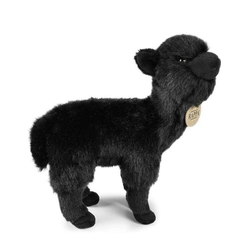 Rappa - Plush Realistic Black Llama 23 cm Eco-Friendly 3