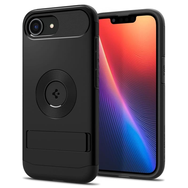 Spigen Slim Armor Mag MagSafe - Case for iPhone 17e / 16e (Black) 1