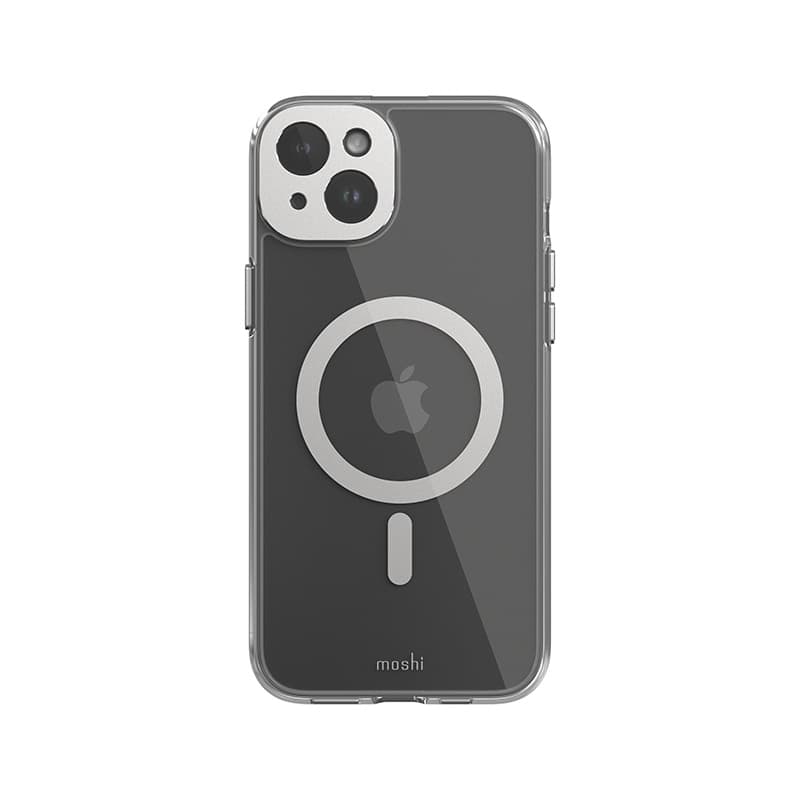 Moshi iGlaze MagSafe - Case for iPhone 15 Plus (Luna Silver) 1