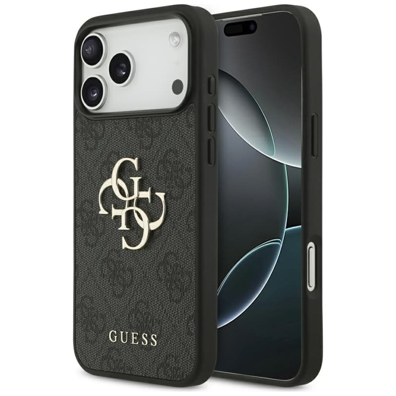 Guess 4G Big Logo - Case iPhone 17 Pro Max (black)