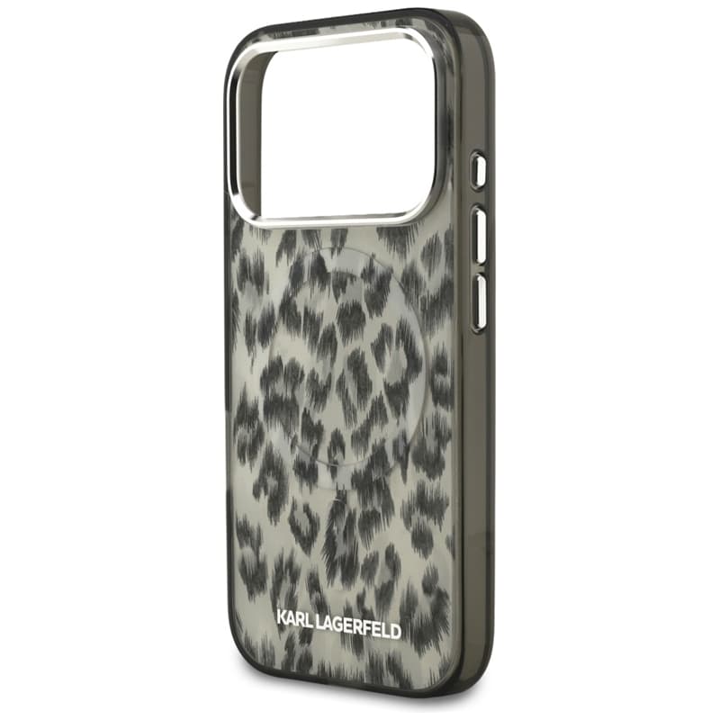 Karl Lagerfeld IML Leopard Pattern MagSafe - Case for iPhone 17 Pro (brown) 6