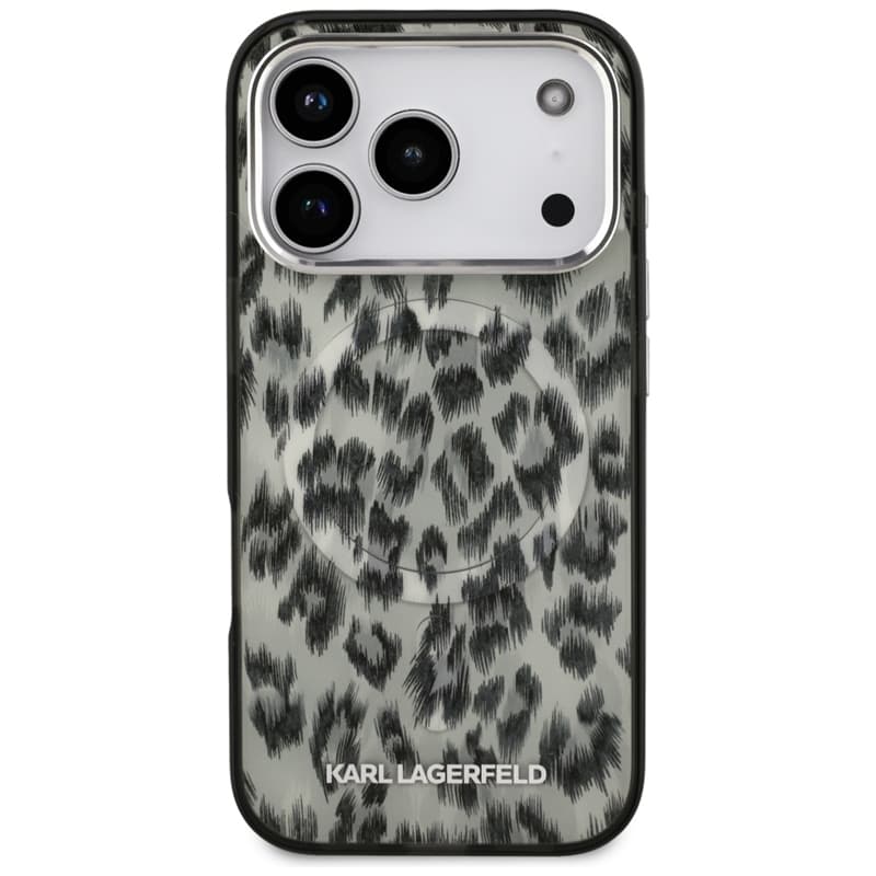 Karl Lagerfeld IML Leopard Pattern MagSafe - Case for iPhone 17 Pro (brown) 3
