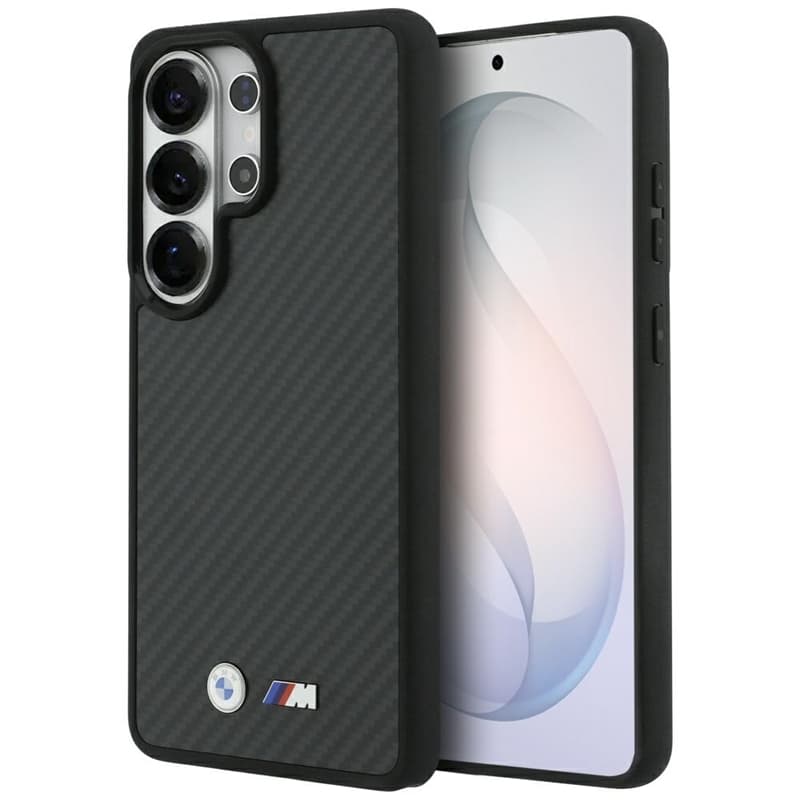 BMW M Kevlar Logo MagSafe - Samsung Galaxy S26 Ultra Case (Black) 1