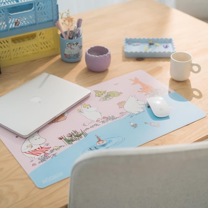 Moomins - XL Eco-Leather Desk Mat 60 x 35 cm 3