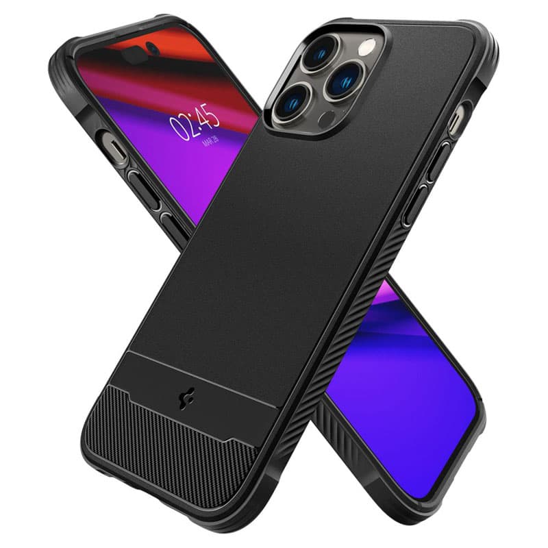 Spigen Rugged Armor Mag MagSafe - Case for iPhone 14 Pro (Black) 7