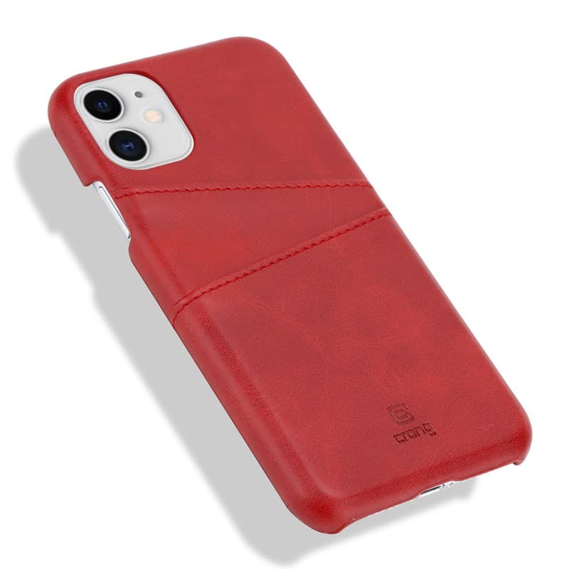 Crong Neat Cover - iPhone 11 Pro Case with Pockets (Red) 4