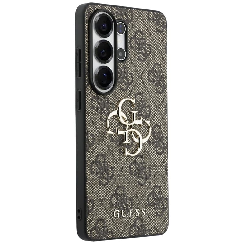 Guess 4G Big Metal Logo - Samsung Galaxy S26 Ultra Case (Brown) 4
