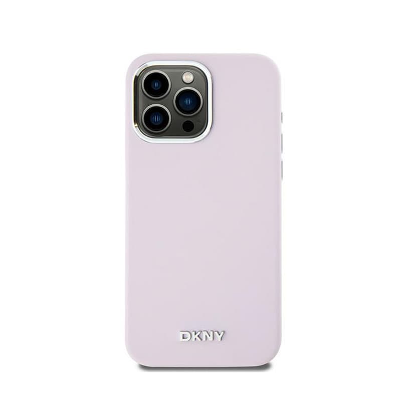 DKNY Liquid Silicone Small Metal Logo MagSafe - Case fro iPhone 14 Pro Max (pink) 3