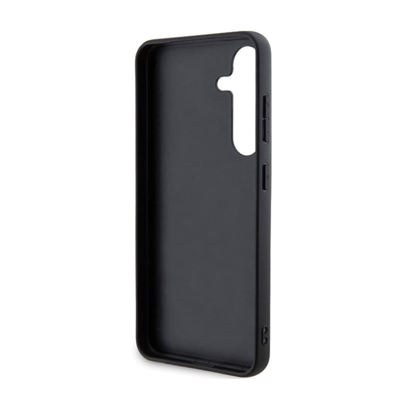 BMW Leather Carbon Blue Line - Case for Samsung Galaxy S24 (black) 7
