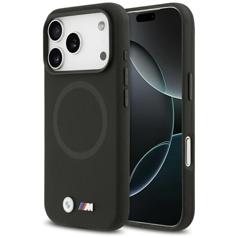 BMW M FW Metal Logo MagSafe - Case iPhone 17 Pro (black) 1