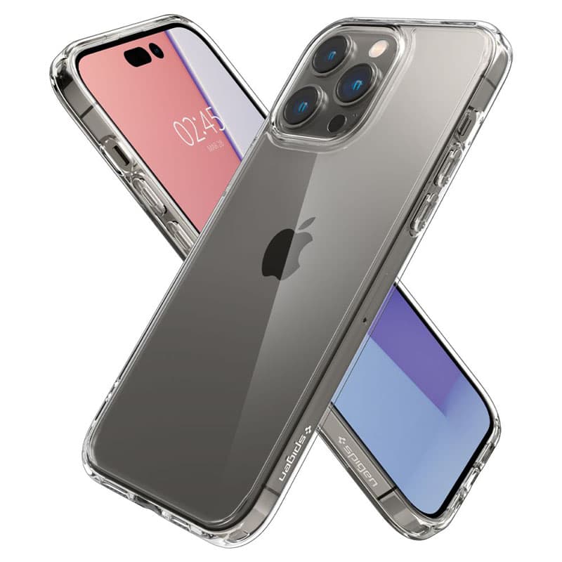 Spigen Ultra Hybrid - Case for iPhone 14 Pro Max (Transparent) 2