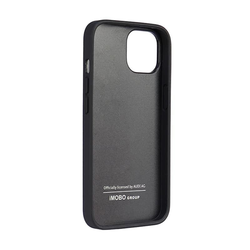 Audi Synthetic Leather - Case for iPhone 14 (Black) 5