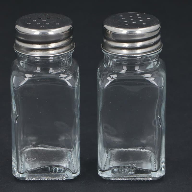 Alpina - Salt and pepper shakers in glass 2 pc. 2