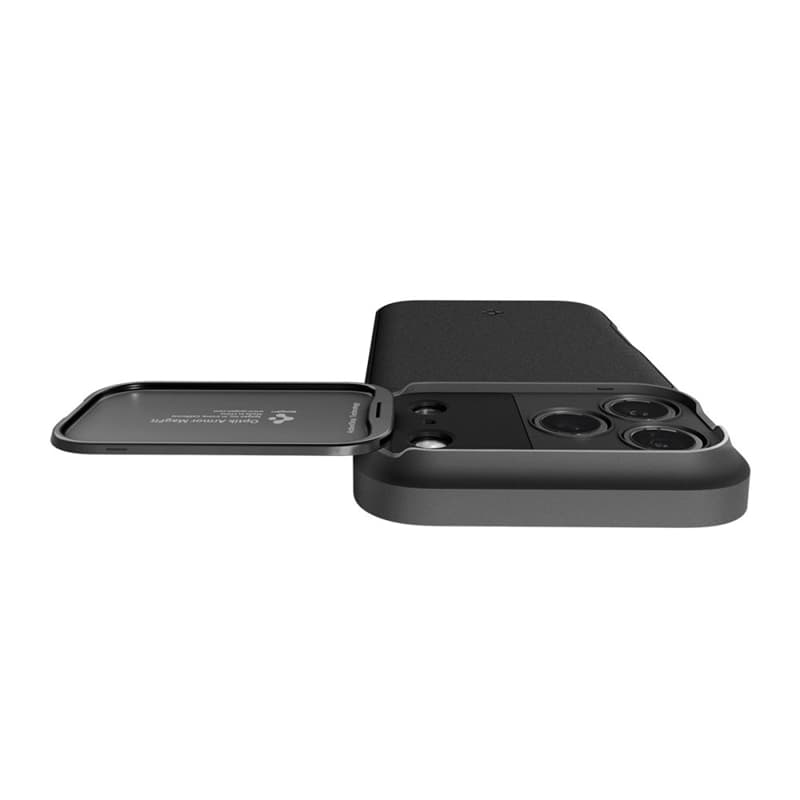 Spigen Optik Armor Mag MagSafe - Case for iPhone 17 Pro Max (Black) 2