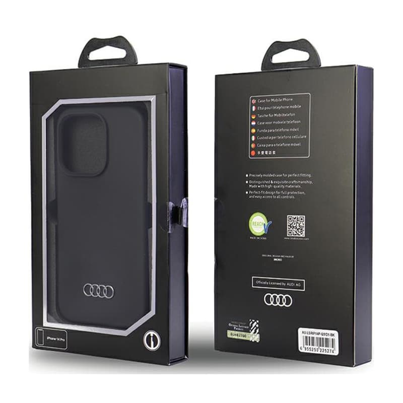 Audi Silicone Case - Case for iPhone 14 Pro (Black) 6