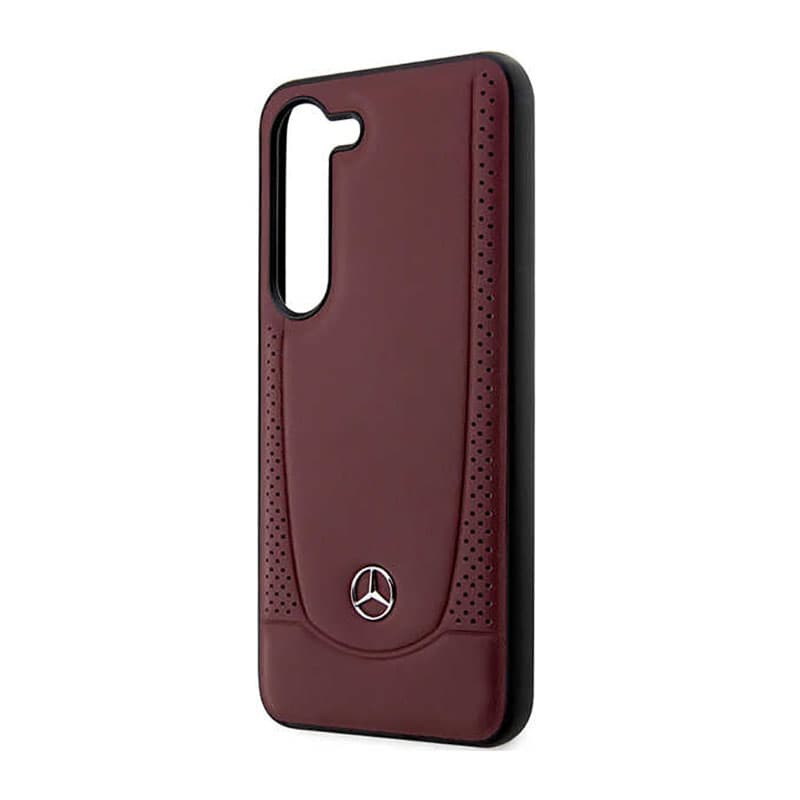 Mercedes Leather Urban Line - Case for Samsung Galaxy S23 (Red) 6