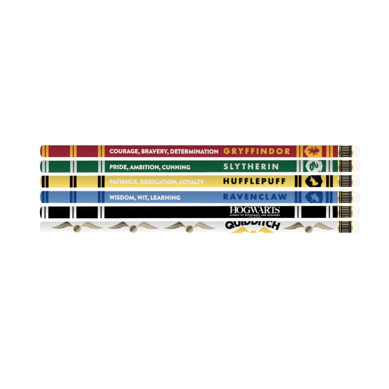 Harry Potter - House Pride Pencil Box Set of 6 1