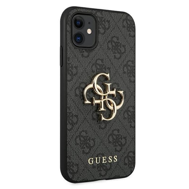 Guess 4G Big Metal Logo - iPhone 11 Case (Grey) 4