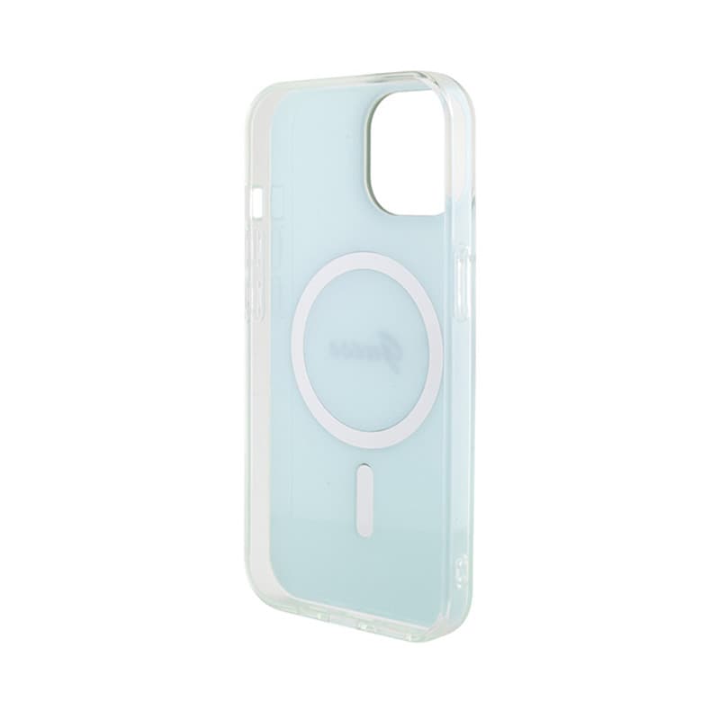 Guess IML Iridescent MagSafe - iPhone 15 Case (turquoise) 7