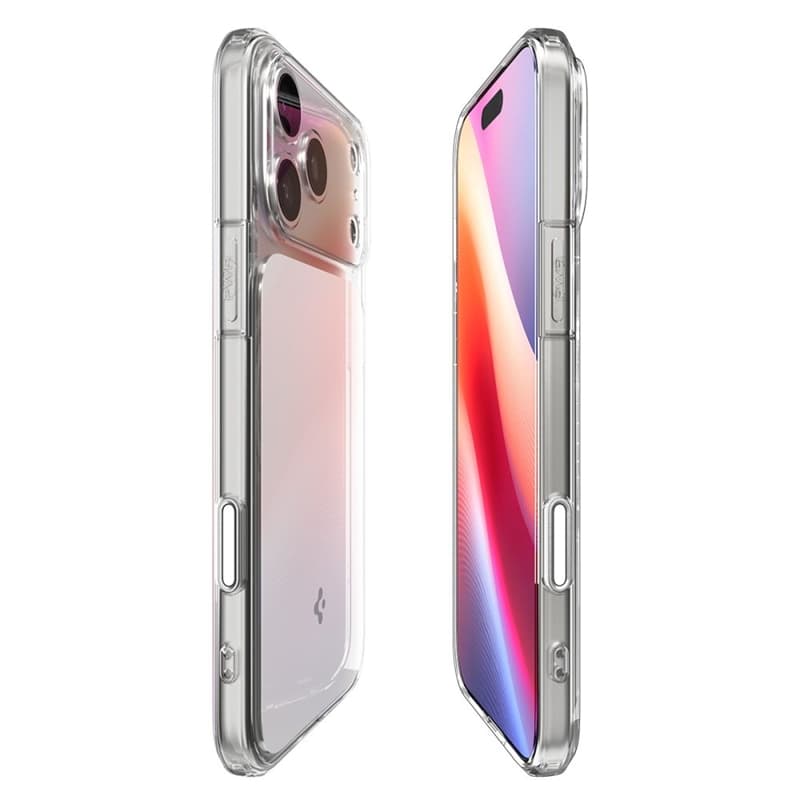 Spigen Ultra Hybrid T Mag MagSafe - Case for iPhone 17 Pro Max (Clear/White) 6