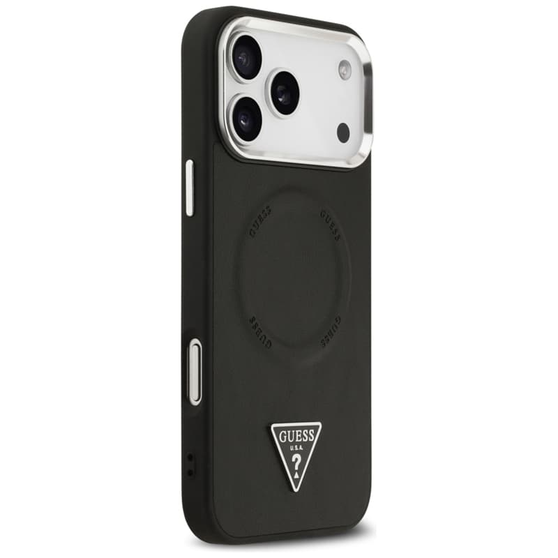 Guess Triangle Logo MagSafe - Case iPhone 17 Pro Max (Black) 4