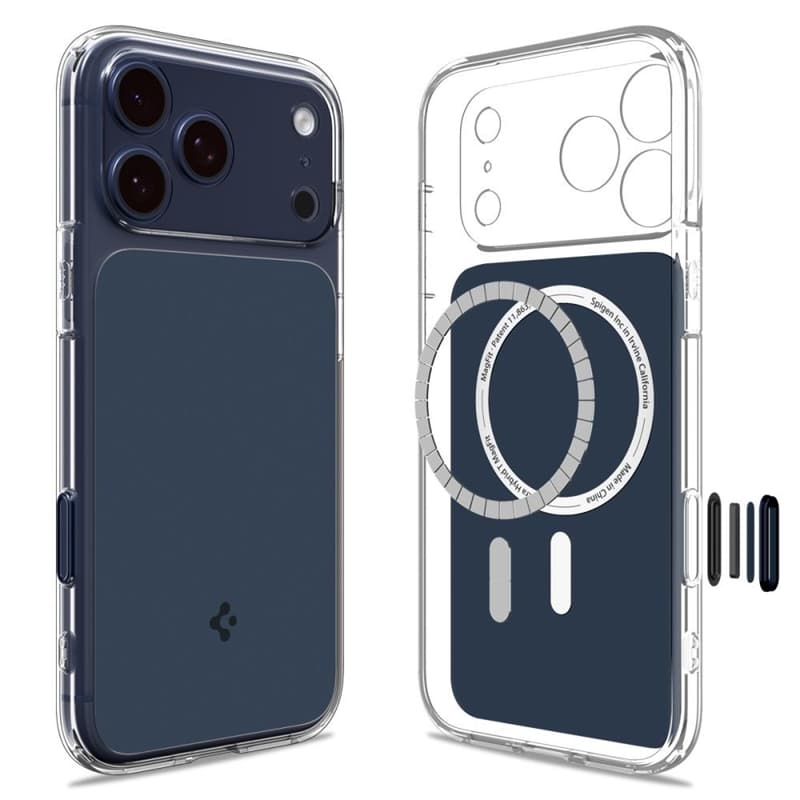 Spigen Ultra Hybrid T Mag MagSafe - Case for iPhone 17 Pro (Matte Blue) 2